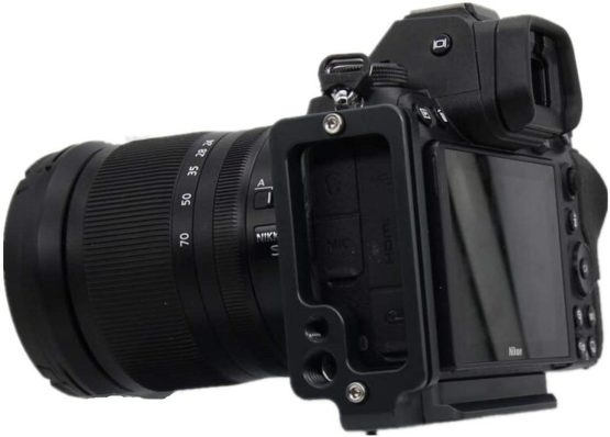FUGASUN Z5 Z6 Z6 II Z7 Z7 II Vertical Shoot Hand Grip QR Quick Release Z5 Z6 Z6 II Z7 Z7 II L Plate Camera Bracket Holder for Nikon Z5 Z6 Z6 II Z7 Z7 II - Image 4