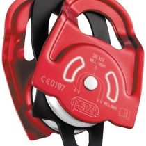 Petzl Seilrollen P65A Twin Red
