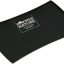 Dehner Wild Nature Feeding Mat Approx. 48 x 30 x 1.5 cm Silicone Anthracite