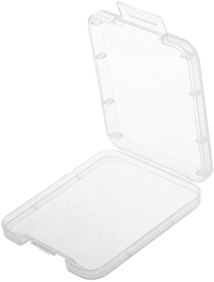HAYATEC Compact Flash Transparent Holder Case Memory Card CF SDHC Box Storage Set (5 Pack), Clear - Image 4