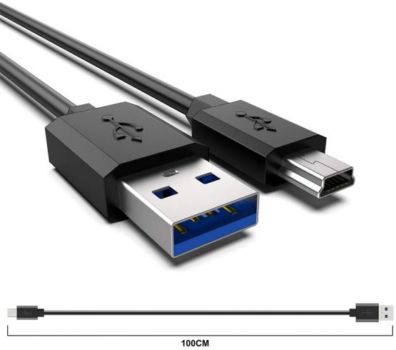 PChero USB Data Charging Cable For Texas Instruments TI-84 Plus CE, TI 89, TI Nspire CX Graphing Calculator - Image 3