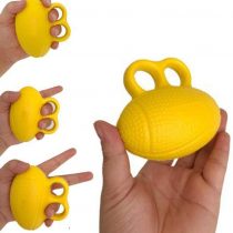 Finger Exerciser Ball, Finger Strengthener Training Silicone Squeeze Eggs, Hand Grip Strength Training, Forearm Wrist Stress Relief Ball, for Athletes Musicians Hand Strength Therapy Rehab Exerciser