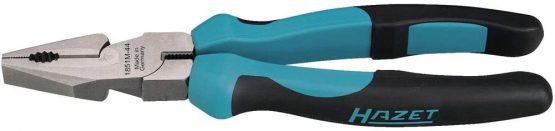 HAZET 1851M-44 200 mm Heavy-Duty Combination Pliers - Polished/Blasted