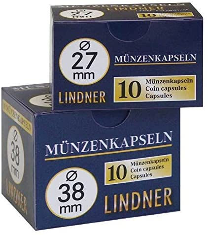 Lindner 2250225P Coin capsules-pack of 10, White - Image 2
