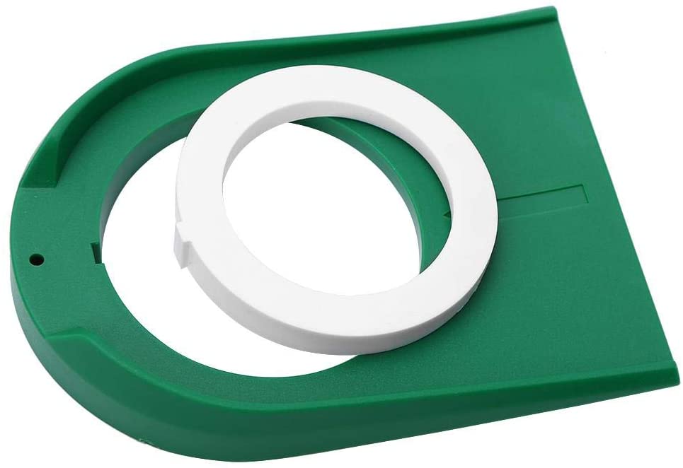 VGEBY1 Golf Putting Cup, Pragmatic Plastic Golf Putting Cup Practice Aids with Adjustable Hole White Flag for Golf Training - Image 4