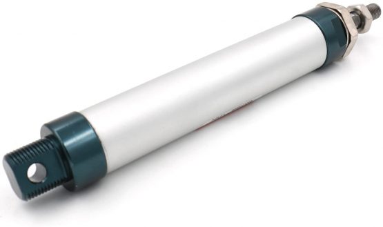 Heschen Pneumatic slim Air Cylinder MAL 25-100 PT1/8 port 25mm Bore 100mm Stroke Double Acting - Image 2