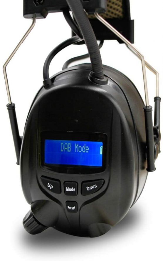 Ear Defenders with Radio FM/DAB+,Built-in Bluetooth and Microphone,Free