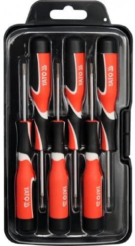 Precision Screwdriver Set of 6, Red