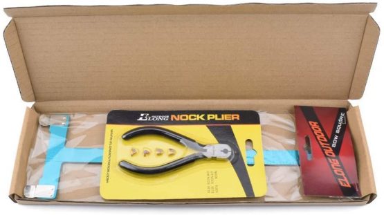 EOU Nocking Pliers with Bow Square Archery Nocking Points Bow String Tool Set - Image 2
