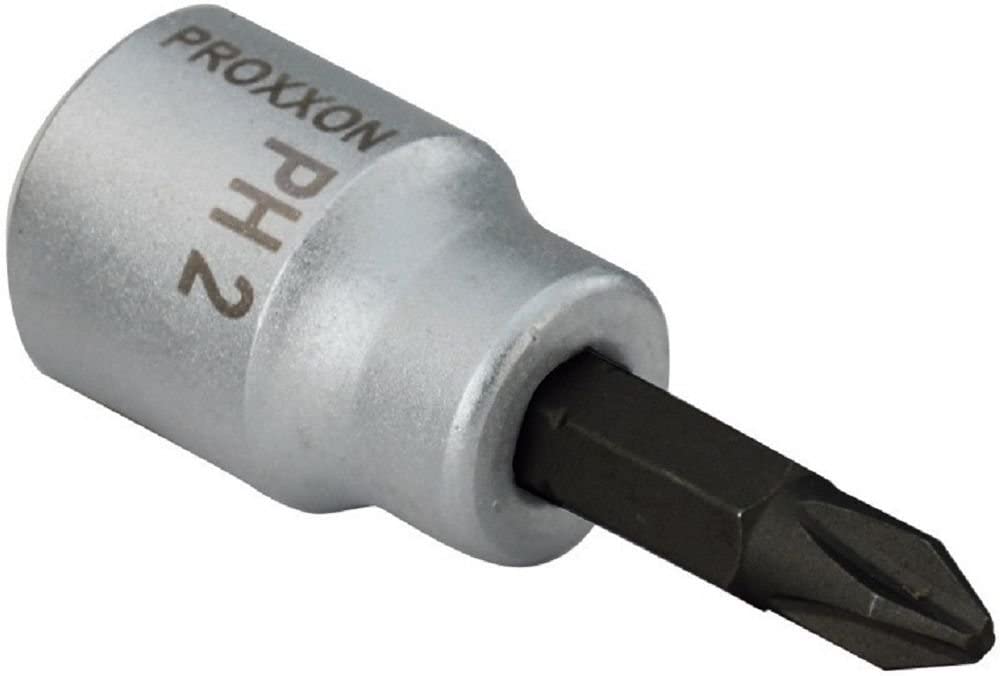 Proxxon 3/8 inch Phillips Screw Inserts, PH 3, Black
