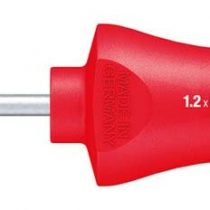 Wiha WHA-00712 SoftFinish Screwdriver, Black and Red, 12.0 x 250mm