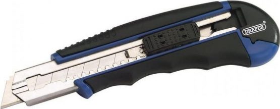 Draper 72144 18mm Soft Grip Utility Knife
