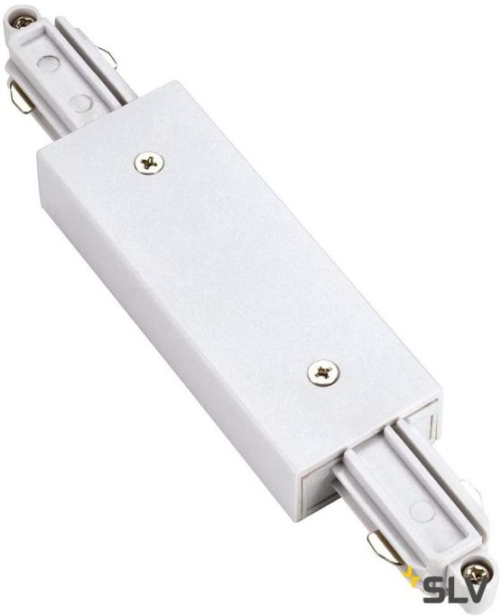 SLV 1-Phase System Longitudinal Connector for 1-Phase HV Track/White - Image 3