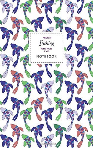 Fishing Notebook - Ruled Pages - 5x8 - Premium (Winter White)
