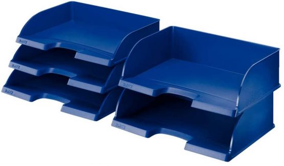 Leitz 52190085 Jumbo Plus Letter Tray A4 Landscape Grey Extra High Polystyrene - Image 4