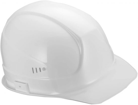 uvex superboss Safety Helmet | for the Construction Site | Industrial Protective Helmet DIN EN 397 | Construction Helmet in Unisize | Ventilated | Work Helmet - White