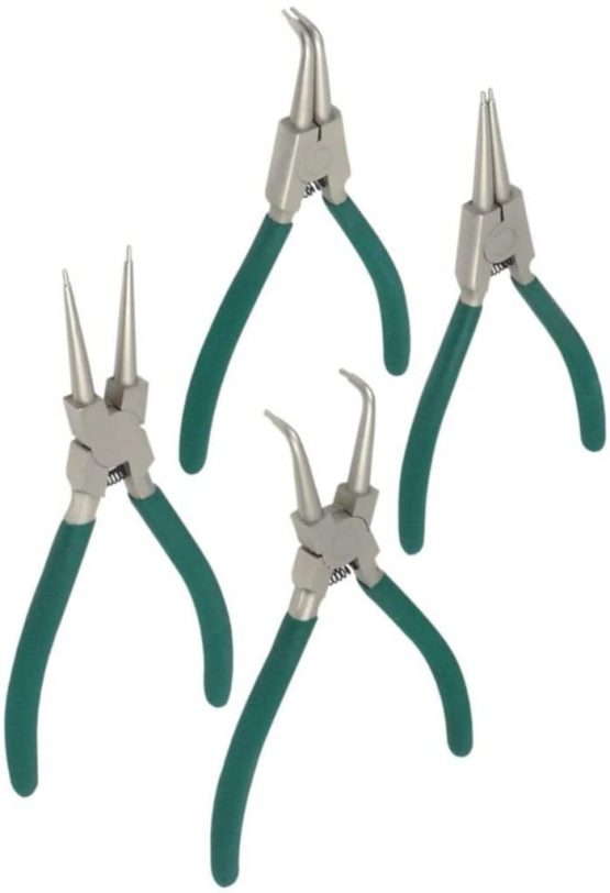 Mannesmann M10471 Snap Ring Pliers Set 4-Piece