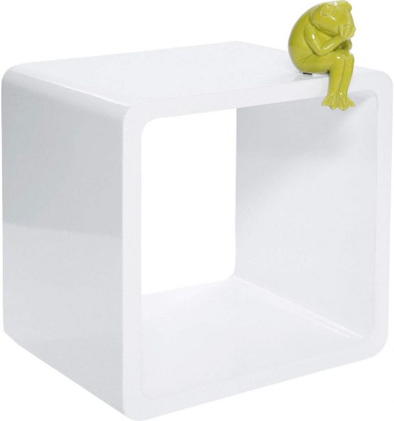 Kare Lounge Cube MDF, White