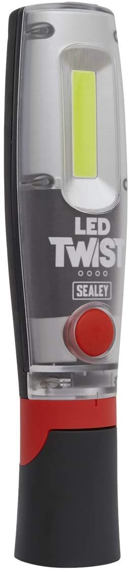 Sealey LED Twist Rechargeable Inspection Light 8W COB & 1W SMD - LED1001 - Image 2