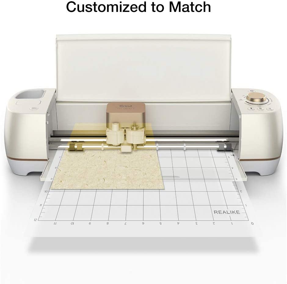 REALIKE Cutting Mat for Silhouettes Cameo,12X12 inch Adhesive Sticky in 3Pack Flexible Replacement Vinyl Cutting mat for Craft Sewing - Image 3