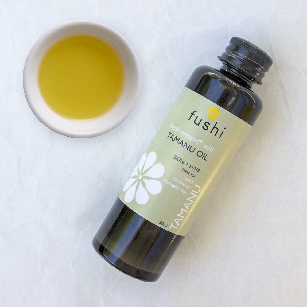 Fushi Wellbeing Organic Tamanu Oil Fresh-Pressed, Antioxidant & Vitamin E, Best for Scars Blemishes, Damaged Hair - Image 4