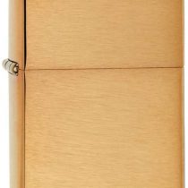 Zippo 204B New Windproof Lighter - Brushed Brass
