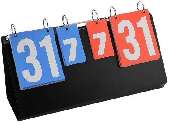 NIMOA Scoreboard - Scoring Tool for Game Competitions in 4-digit Score Board Scoreboard for Basketball Badminton Volleyball