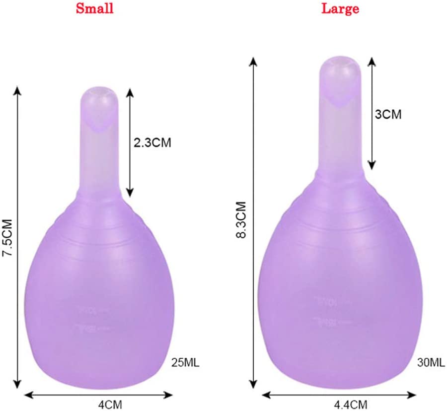 Menstrual Cup with Valve Discharge Moon Cups Feminine Hygiene