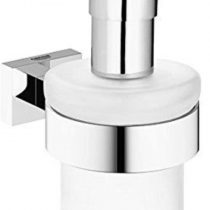 GROHE 40756001 Essentials Cube Soap Dispenser Silver