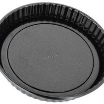 Stellar SB79 Non-Stick 8" Flan Tin with Fluted Sides and Loose Base, Dishwasher Safe 20cm x 3.5cm - 5 Year Non-Stick Guarantee
