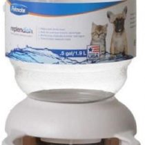 Petmate Pet Waterer, Blend, Pearl Silver Grey, 0.5 GAL