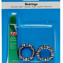Weldtite 1/4-inch Bottom Brackets Cages and Grease, Silver