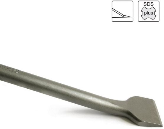 S&R Tile Chisel SDS-Plus 250 x 40 mm / Made in Germany / Curved Shape, optimised geometry. Professional Quality - Image 2