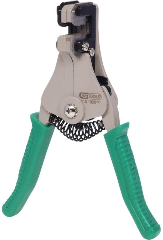 KS Tools 115.1028 Automatic wire stripper, green, 0.5-2mm