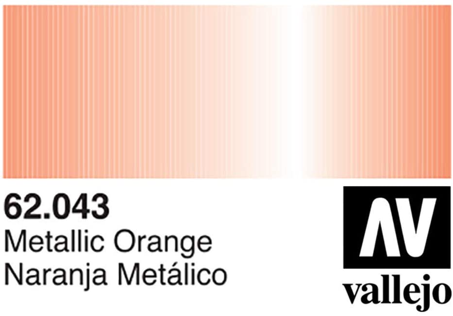 Vallejo Premium Color 60 ml Paint - Metallic Orange - Image 3