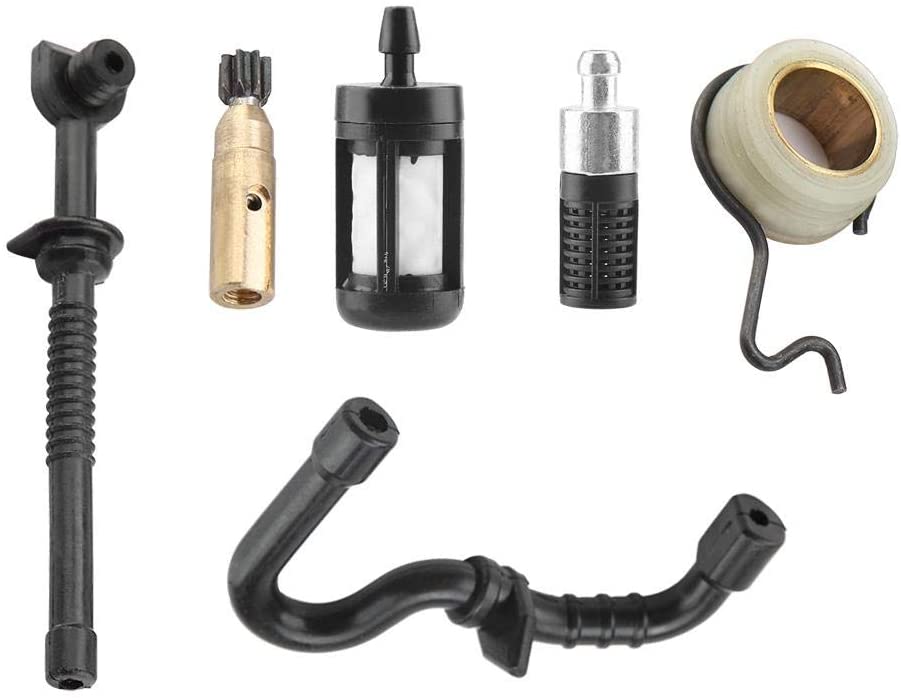 TOPINCN Chainsaw Oil Pump Worm Gear Fuel Hose Filter Kit for Stihl Ms180 Ms170 180 018 Affordable Chainsaw Spare Parts Accessories Garden Tool Parts