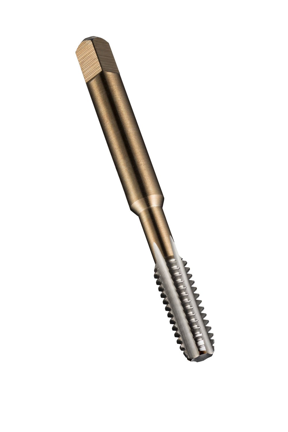 Dormer E500M6NO8 M Machine Tap Straight Flute, Set of 3, M6 x 1.00 mm