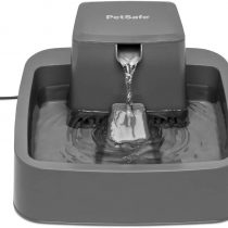PetSafe Pet Fountain, Suitable for Small Dog and Cat Households, Easy-to-clean Design, Filter Included, Drinkwell, 1.8 Litres