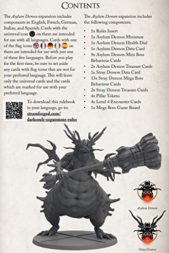 Steamforged Games SFGDS011 Dark Souls: Asylum Demon Expansion Board Game, Mixed Colours, Mediano - Image 4