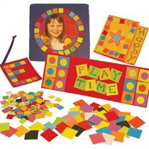 Springboard 10352 Pre-Cut Coloured Mosaic Squares - 1x1 cm (Pack of 10,000)
