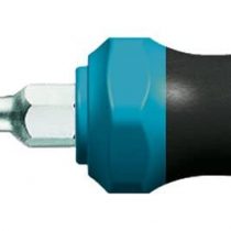 HAZET 802-PH2 Cross Recess Profile PH HEXAnamic Screwdriver - Multi-Colour