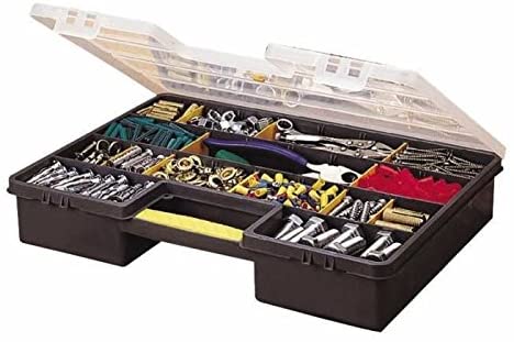 STANLEY 199 Storage Organiser Durable Clear Lid, 1-92-762, Multi-colour, 45,7 x 32,7 x 7,9 cm - Image 2