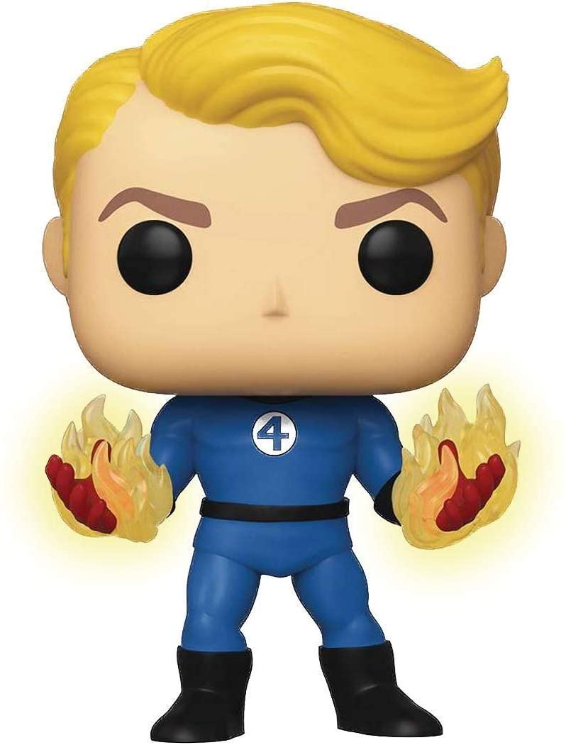 Marvel Funko Fantastic Four Specialty Series POP Human Torch Vinyl Figure, Red