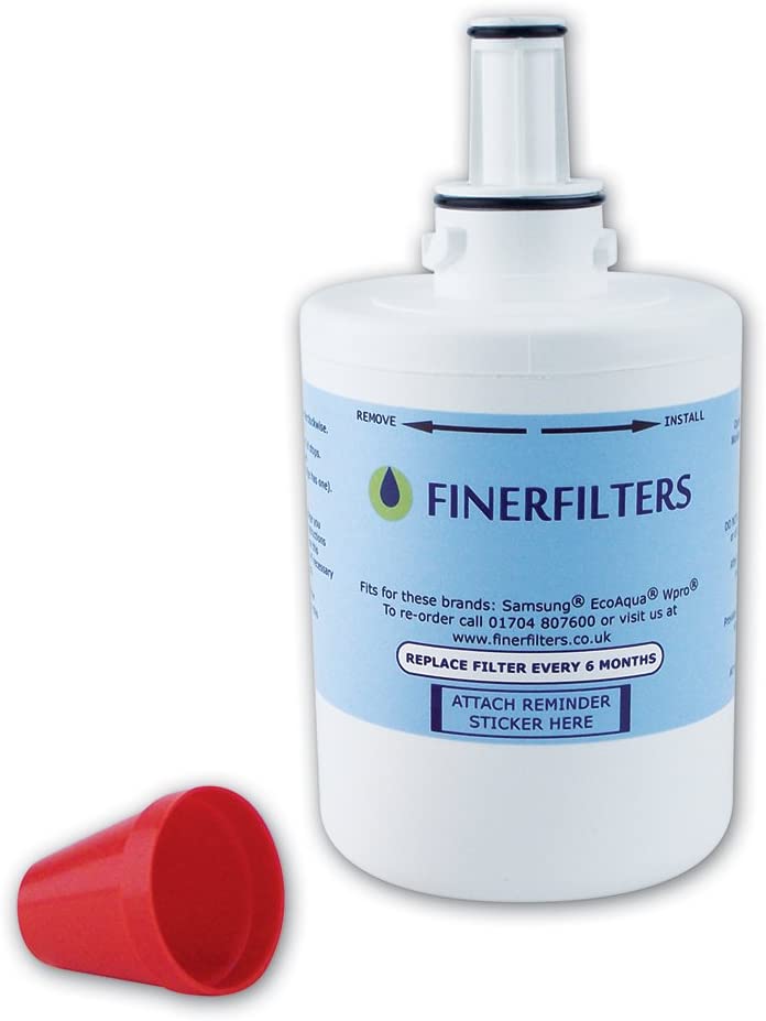 2 x Finerfilters Compatible Samsung Aqua Pure Plus Fridge Water Filter DA29-00003 Fits B F Or G Version, 2 Count (Pack of 1) - Image 2