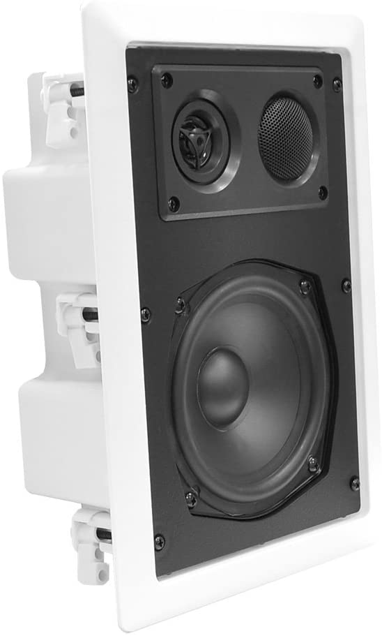 Pyle PDIW87 loudspeaker - loudspeakers (AC, In-wall/in-ceiling, Wired, Terminal, 50 - 20000 Hz), White - Image 4