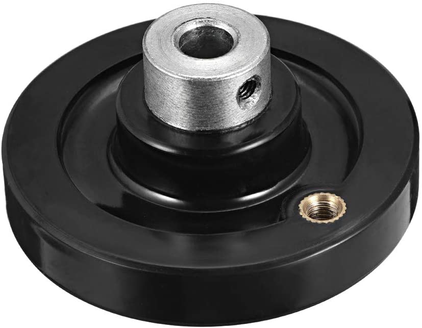 sourcing map Hand Wheel 63mm Diameter 8mm Hole Diameter for Milling Machine, 63mmx8mm - Image 3