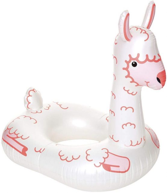 Big Mouth Toys BMPF-0084-EU Big Mouth Float Llama Pearlescent #New#, Multi Colour