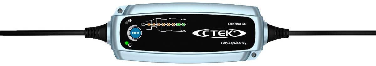 CTEK Lithium XS UK Vehicle Battery Charger 40-003 - For Lithium (12V LiFePO4) Batteries - UK Plug - Image 3