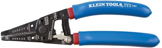 KLEIN TOOLS Stripper and Cutter for 20-30 Solid 22-32 AWG Stranded Wire 11057, Blue - Image 3