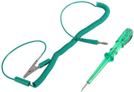 Keenso Electrical Circuit Tester, 6V/24V Car Electrical Circuit Tester Continuity Tester Car Fuse Pen Pencil Fuse Tester Wire Circuit Tester with Indicator Light (Green) - Image 4